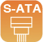Connector compliant with the S-ATA (Serial ATA) standard compliance